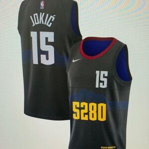 ❤️Nikola Jokic Black Stitched Jersey❤️
